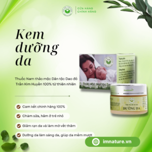 Kem dưỡng da thảo mộc TRẦN KIM HUYỀN 30gr