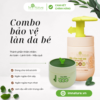 combo bảo vệ da cho bé