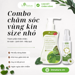 Combo chăm sóc vùng kín – Size nhỏ