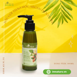 Dầu gội thảo mộc Argan loại nhỏ I’M NATURE