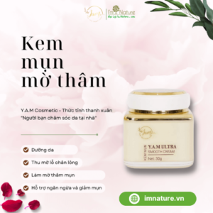 Kem mụn, mờ thâm mụn – Y.A.M ULTRA SMOOTH CREAM 30gr