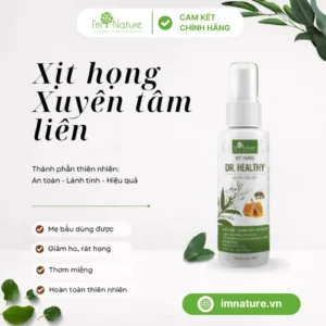 Xịt họng xuyên tâm liên